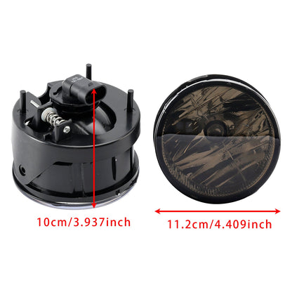 Coppia di fari fendinebbia anteriori con lampadine per Ford Expedition 2007-2014, lenti fumé