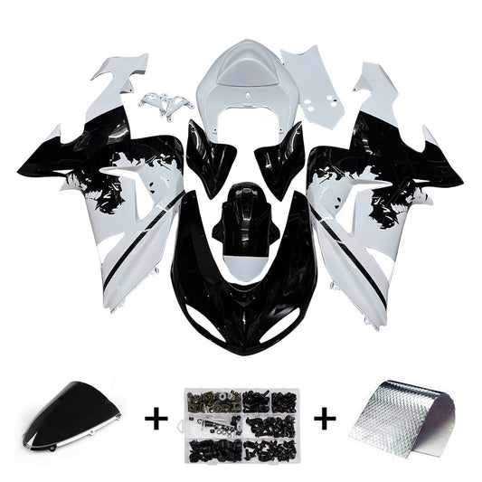Kit carenatura iniezione in plastica ABS adatto per Kawasaki ZX10R 2006-2007
