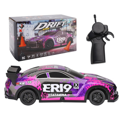 Wltoys 22206 RTR 1/22 2.4G 15km/h Auto da corsa con telaio in metallo Giocattolo regalo Viola