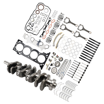 Kit di fasatura della guarnizione del pistone per la ricostruzione del motore 2TRFE 2.7L con bielle dell'albero motore per Toyota