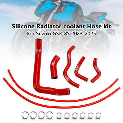 Tubo flessibile del liquido di raffreddamento del radiatore in silicone Suzuki GSX-8S 2023-2025