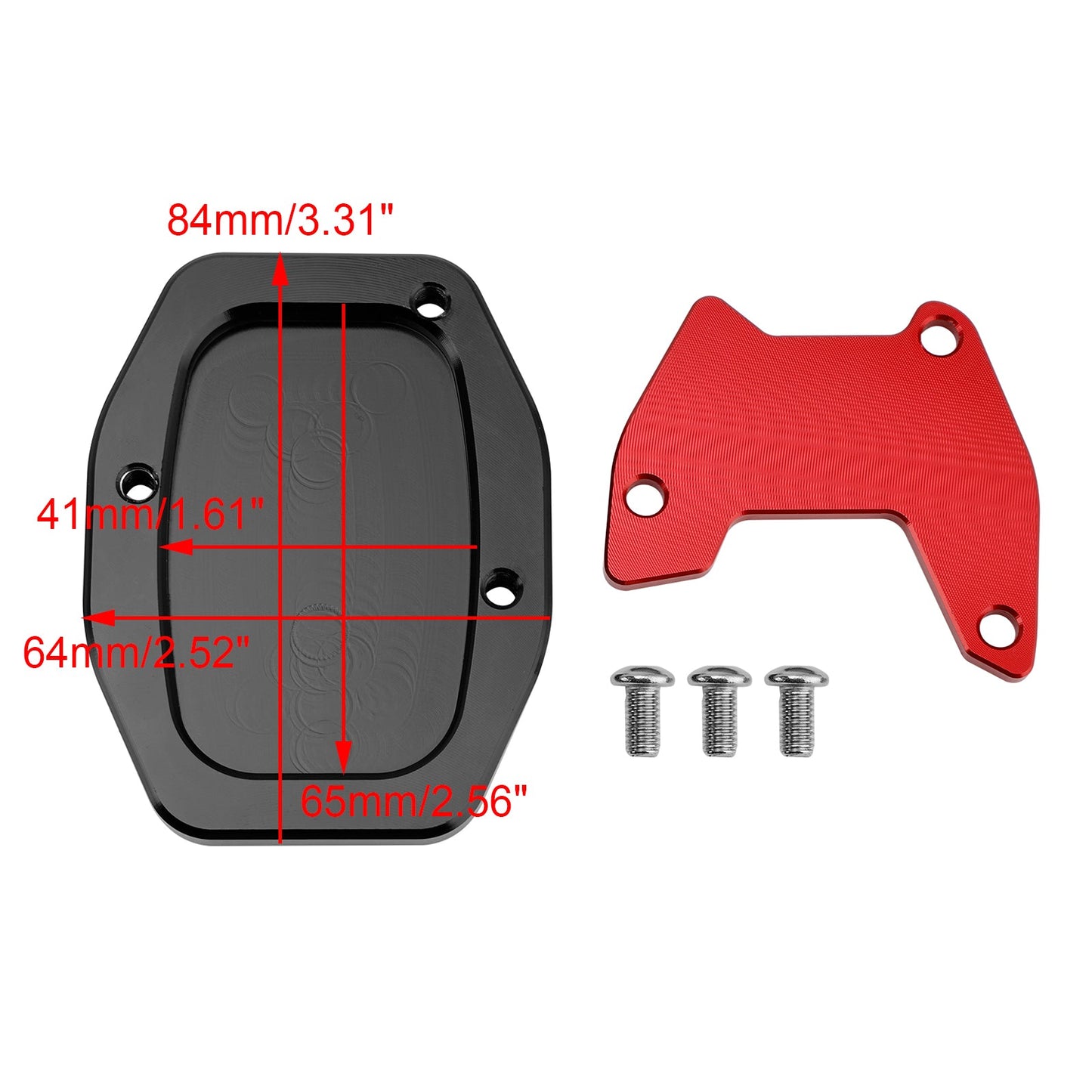 Piastra di estensione per cavalletto adatta per Honda X-ADV 750 NSS750 2021-2025 Foza 750 2021-2023