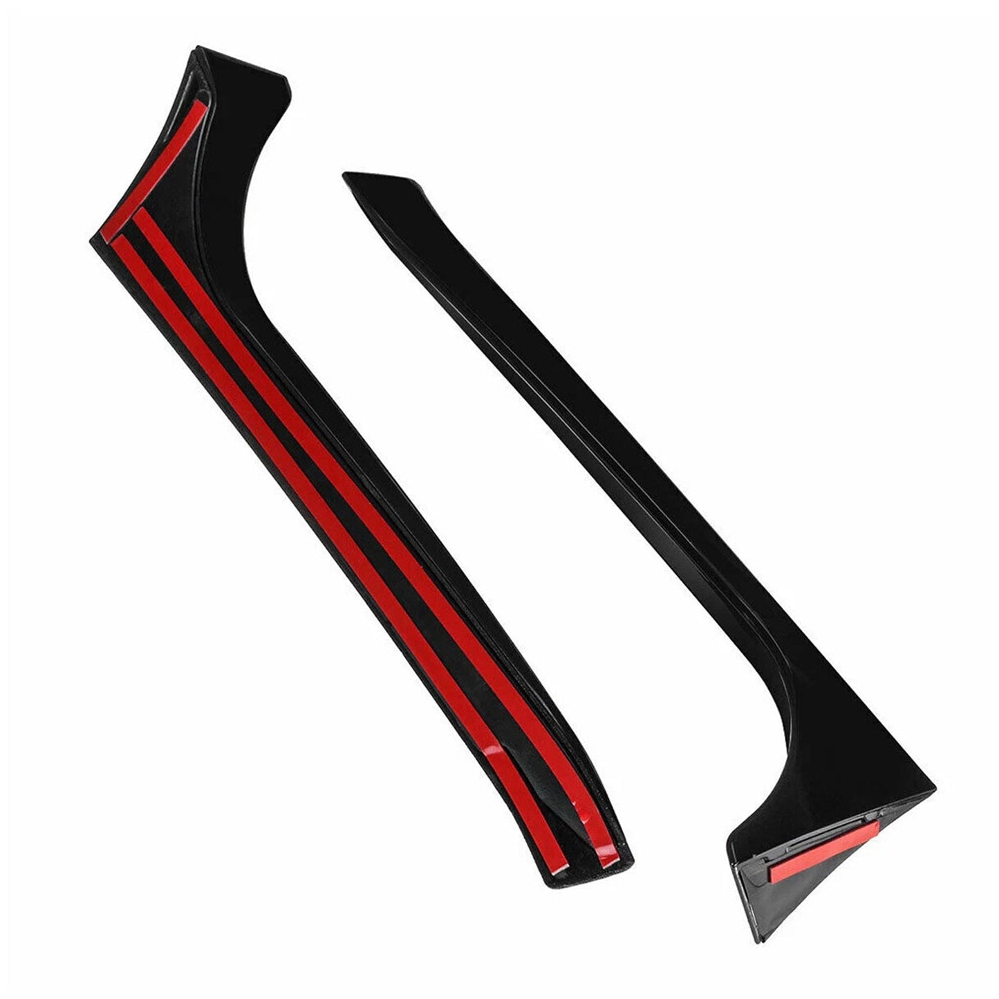 Spoiler laterali per lunotto posteriore nero lucido per VW Golf MK6 GTI 2008-2013