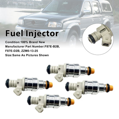 4 iniettori di carburante per Ford Ranger e Mazda B2500 F87E-D2A