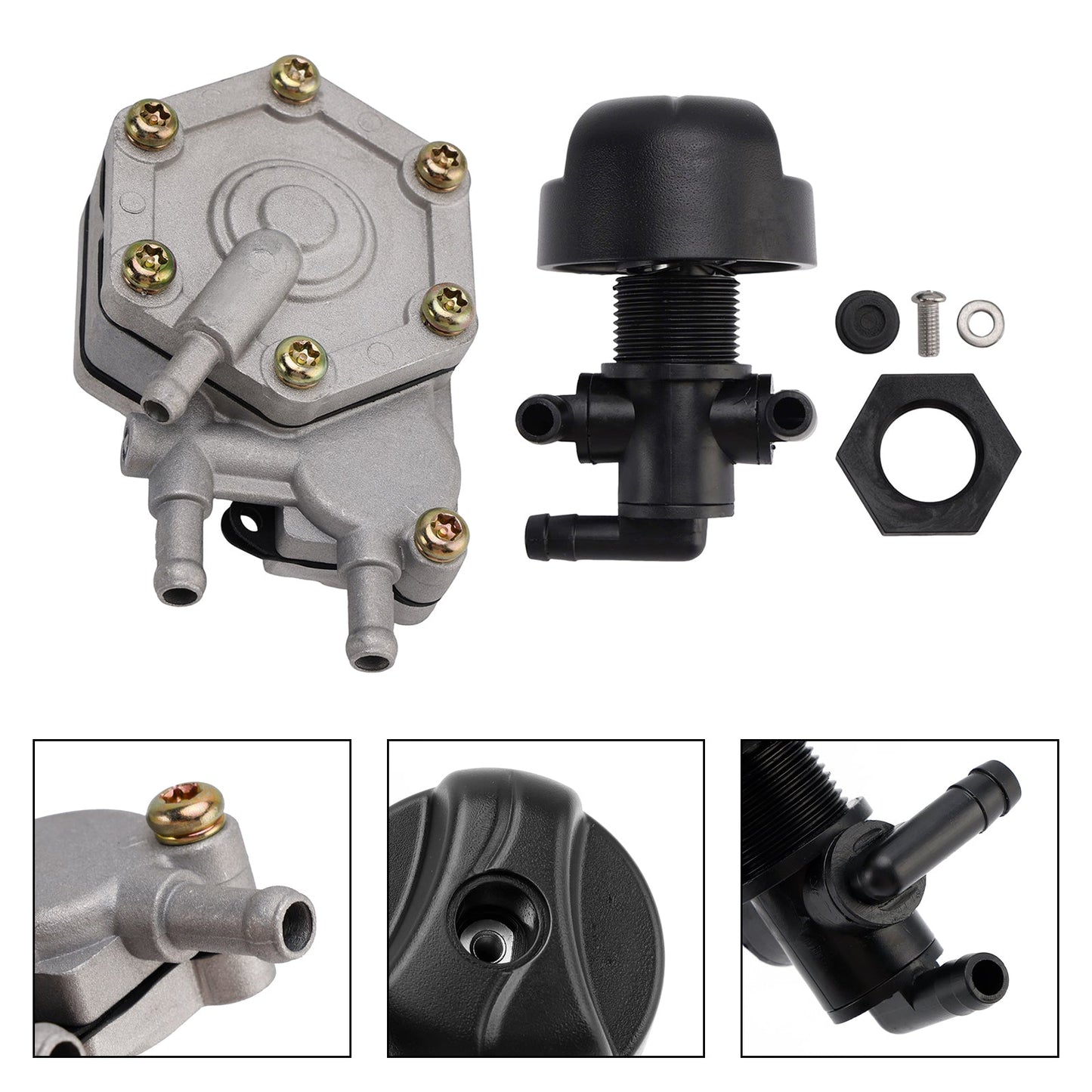 Kit pompa carburante e rubinetto carburante 2520227 compatibile con Polaris Sportsman 400 01-20