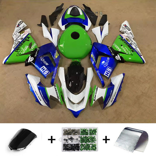Kit carenatura iniezione in plastica ABS adatto per Kawasaki ZX10R 2004-2005