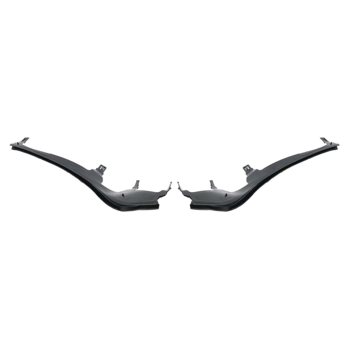Coppia set di strisce di copertura faro superiore L+R per BMW 3 E46 COUPE CABRIO LCI