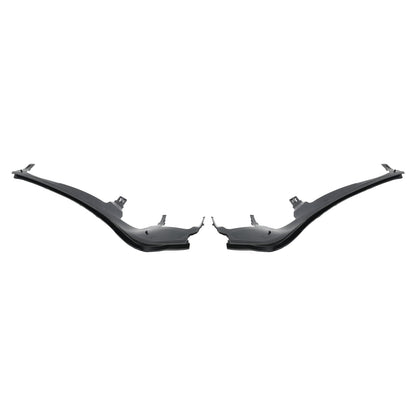 Coppia set di strisce di copertura faro superiore L+R per BMW 3 E46 COUPE CABRIO LCI