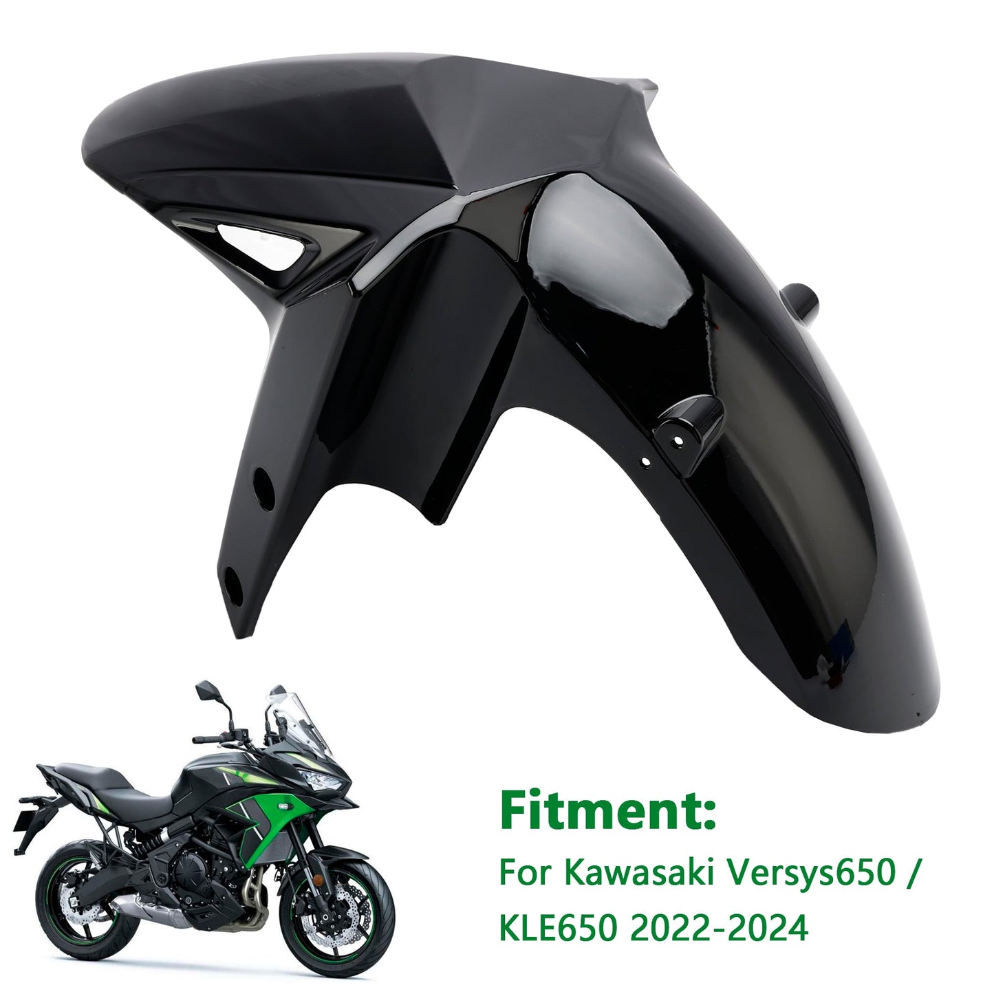 Carenatura parafango parafango anteriore Kawasaki Versys 650 KLE650 1000 1100 2022-2024