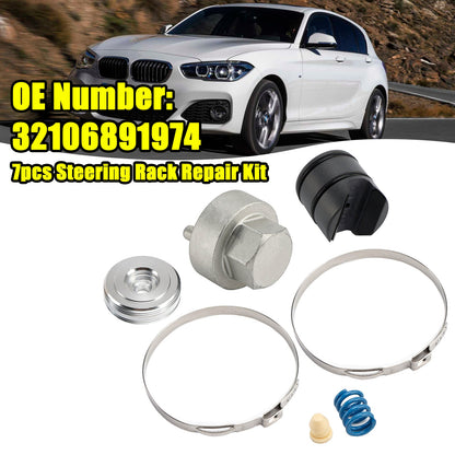 Kit di riparazione cremagliera sterzo 7x 32106891974 per BMW Serie 1 2 3 4 X1 X3 X4