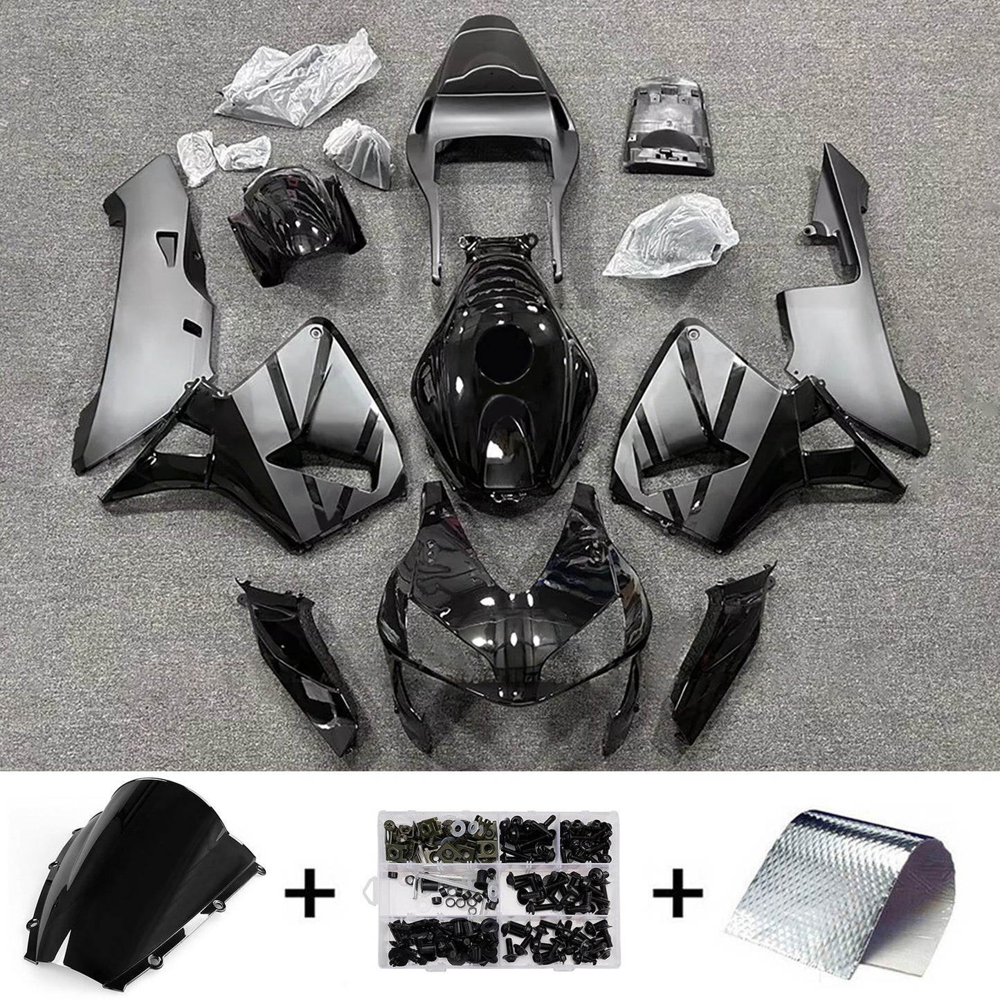 Kit di carene in plastica ABS stampate a iniezione per Honda CBR600RR 2003-2004 F5