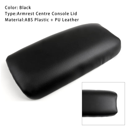 Coperchio della console centrale del bracciolo in pelle nera per Honda CIVIC 2006-2009