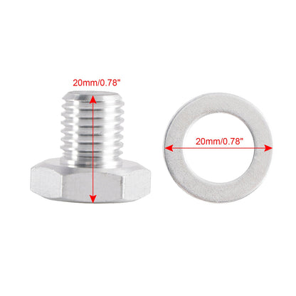 Tappo testata per sensore temperatura liquido refrigerante M12-1,5 LS1 LSX LS3 551158