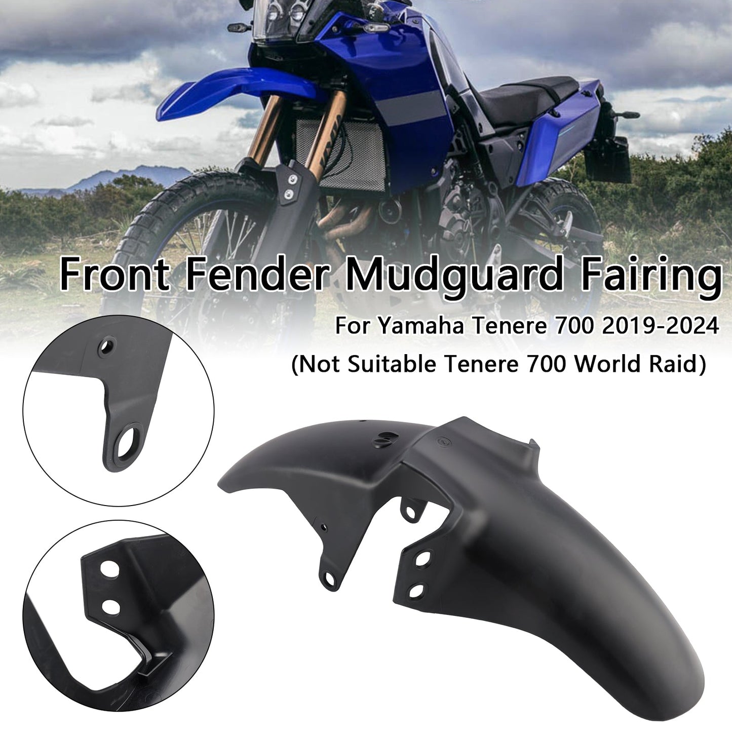 Carenatura parafango parafango anteriore Yamaha Tenere 700 2019-2024