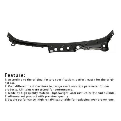 Pannello di copertura del parabrezza per BMW Serie 5 528i 535d 550i 2011-2016 51717203124