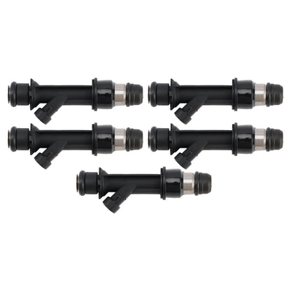 Iniettore di carburante 5 pezzi 12589465 compatibile con Hummer H3 compatibile con Chevrolet Trailblazer Colorado