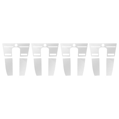 Set di 4 pellicole protettive per schermo per Porsche Cayenne 2.9T 3.0T 2018-2020