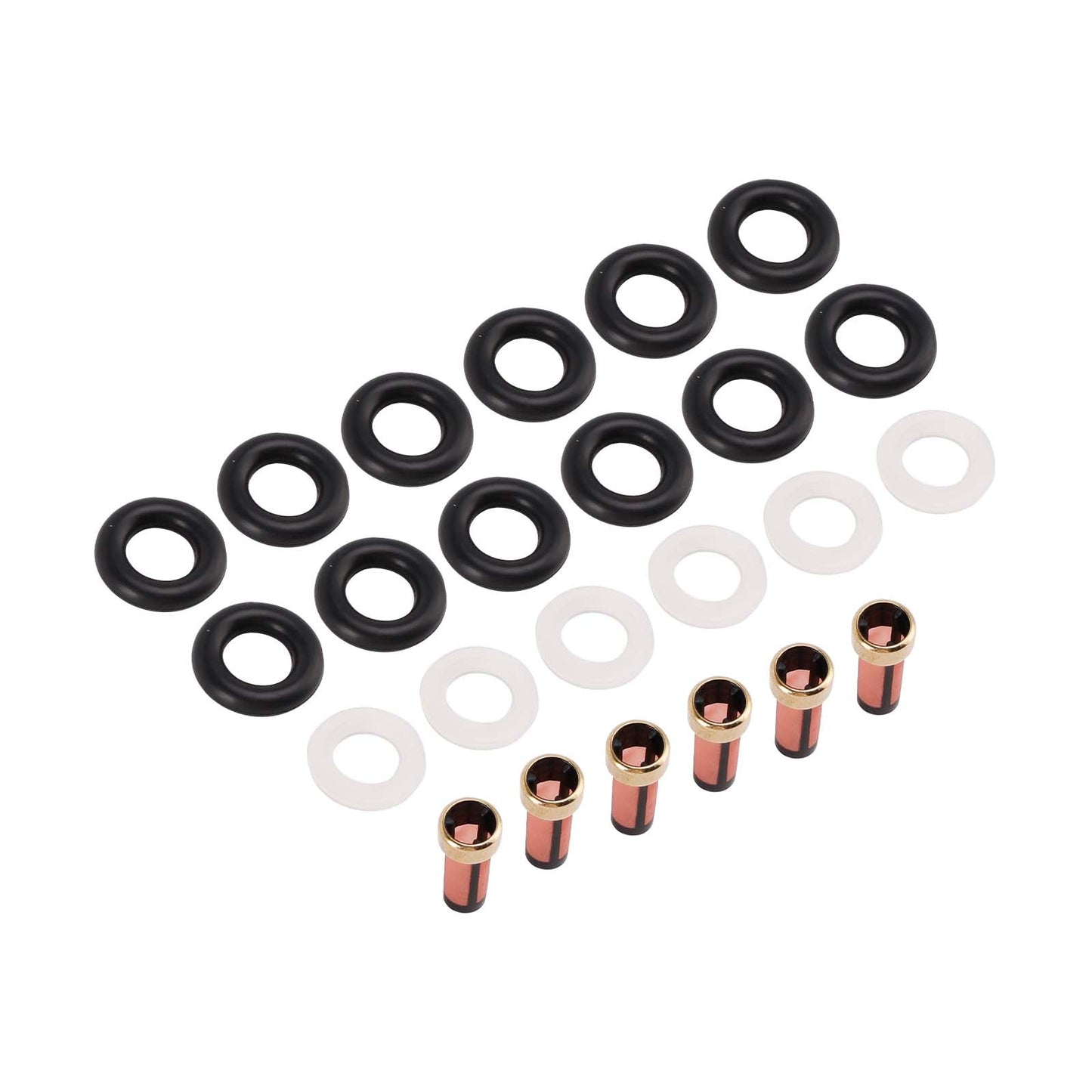 Guarnizione O-ring iniettore carburante 0280156014 compatibile con Mercedes-Benz C240 C320 V6 2002-2005
