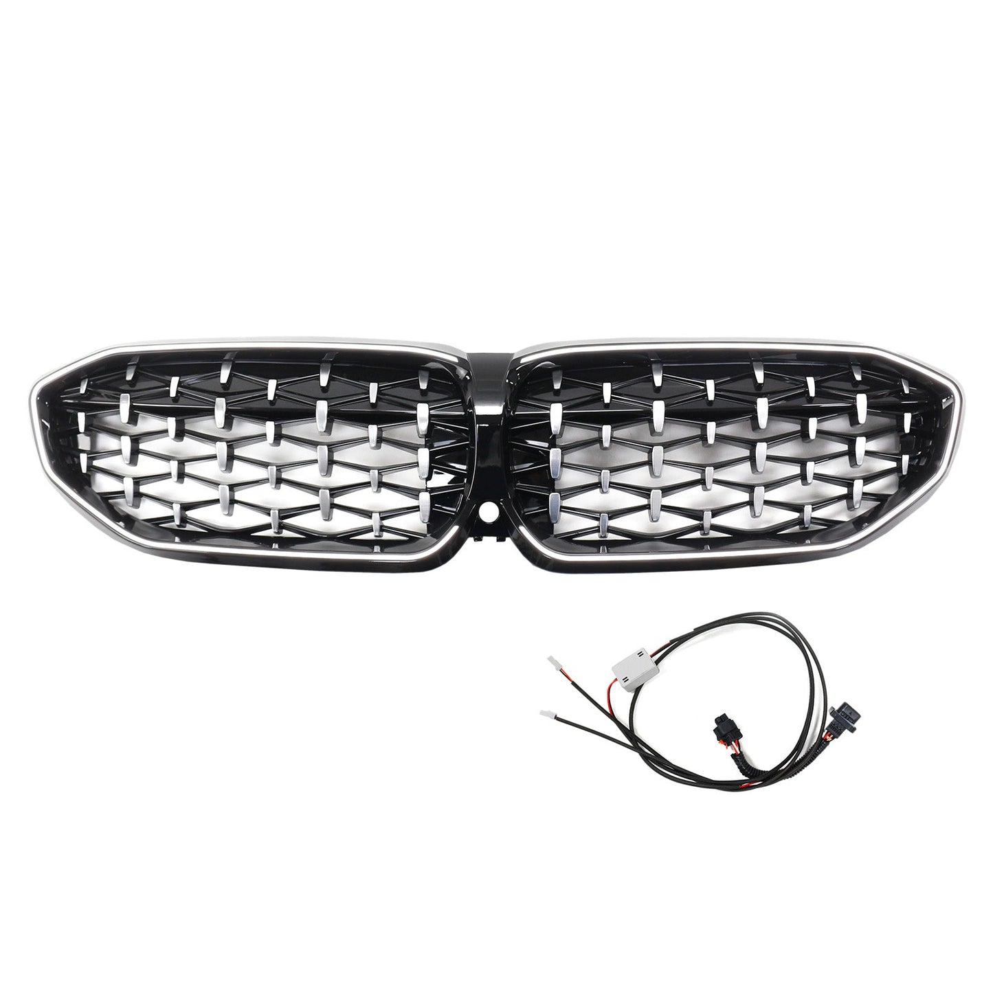 Griglia a doppio rene con diamante cromato BMW Serie 3 G20 2019-2022 51138072085