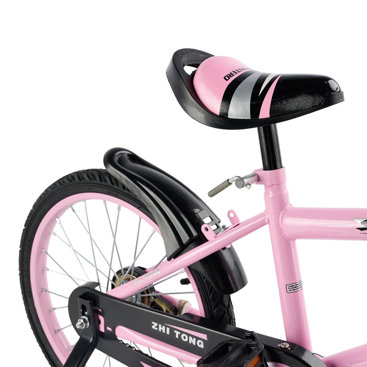 16 pollici di bici da bici per bambini sedile regolabile in bicicletta con ruote ausiliarie