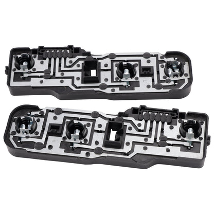 Pannello portalampada fanale posteriore sinistro e destro per Smart Fortwo 2008-2018, codice 4518200377