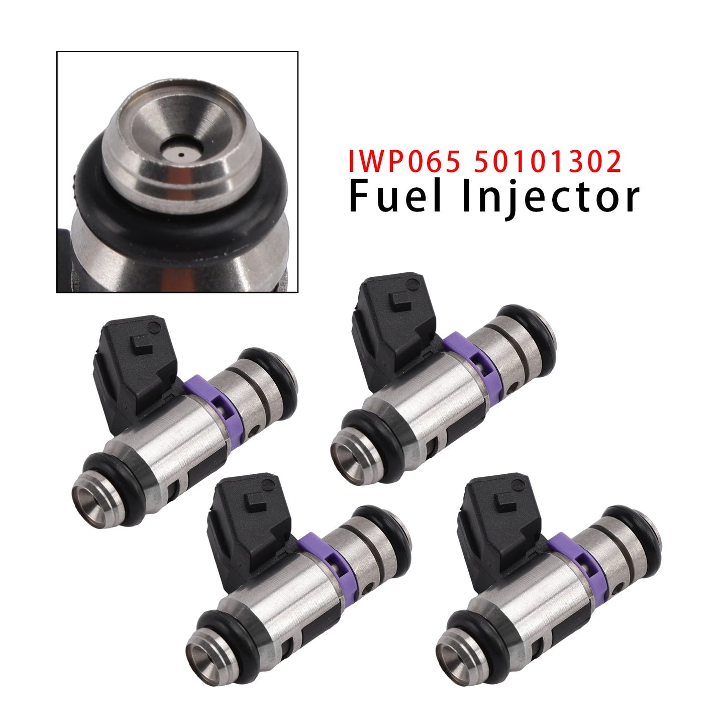 4 pezzi iniettore di carburante per Fiat Panda 1.1 Punto 1.2 Seicento Doblo IWP065 50101302