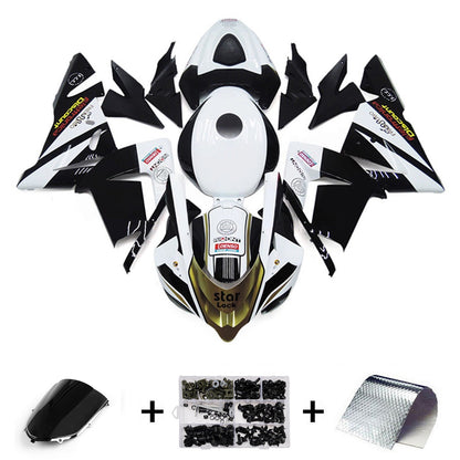 Kit carenatura iniezione in plastica ABS adatto per Kawasaki ZX10R 2004-2005