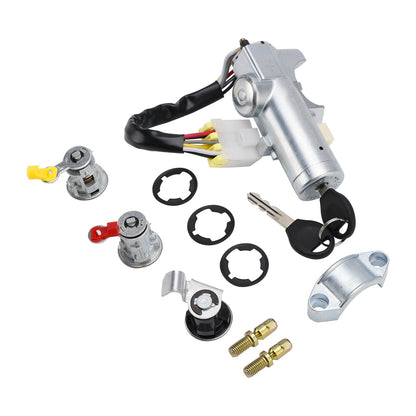 Kit serratura porta cilindro di accensione con 2 chiavi K9810-2S806 per Nissan Navara D22 1997-2006