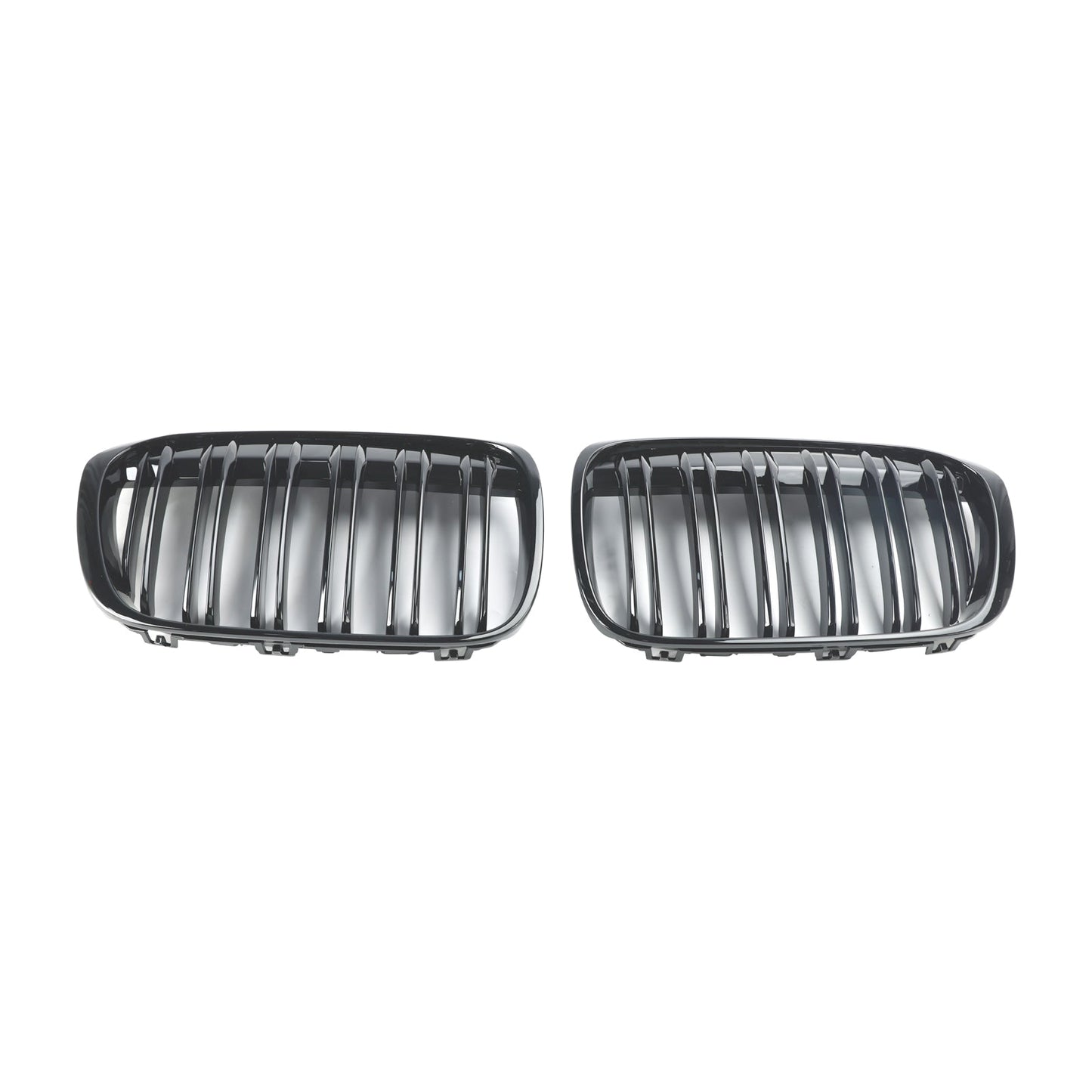 Griglia per rene anteriore nera lucida BMW X1 F48 F49 2PCS 2016-2019