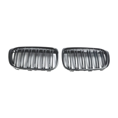 Griglia per rene anteriore nera lucida BMW X1 F48 F49 2PCS 2016-2019