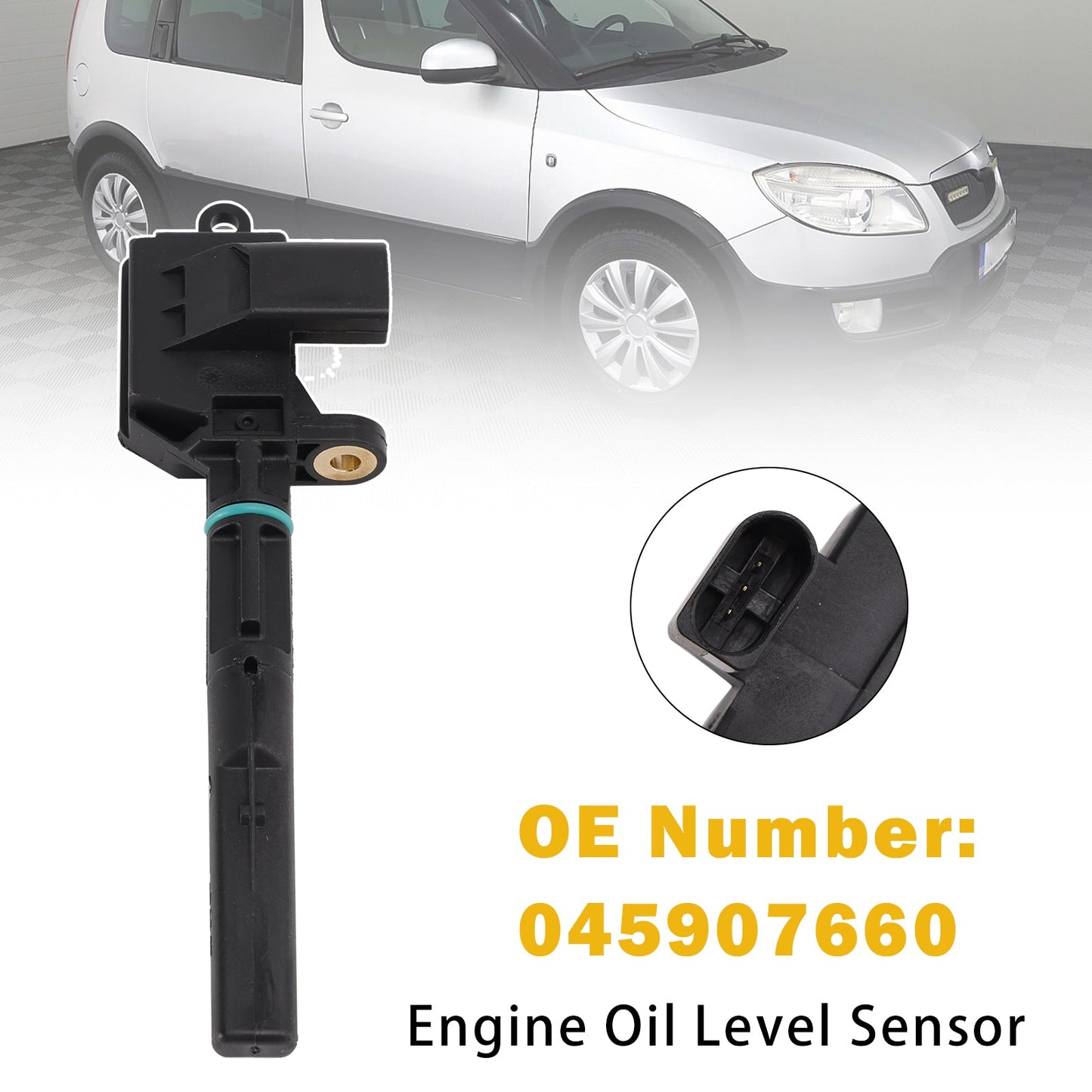 Sensore livello olio motore 045907660 per Seat Ibiza IV, Skoda Fabia I, VW Polo 1.2