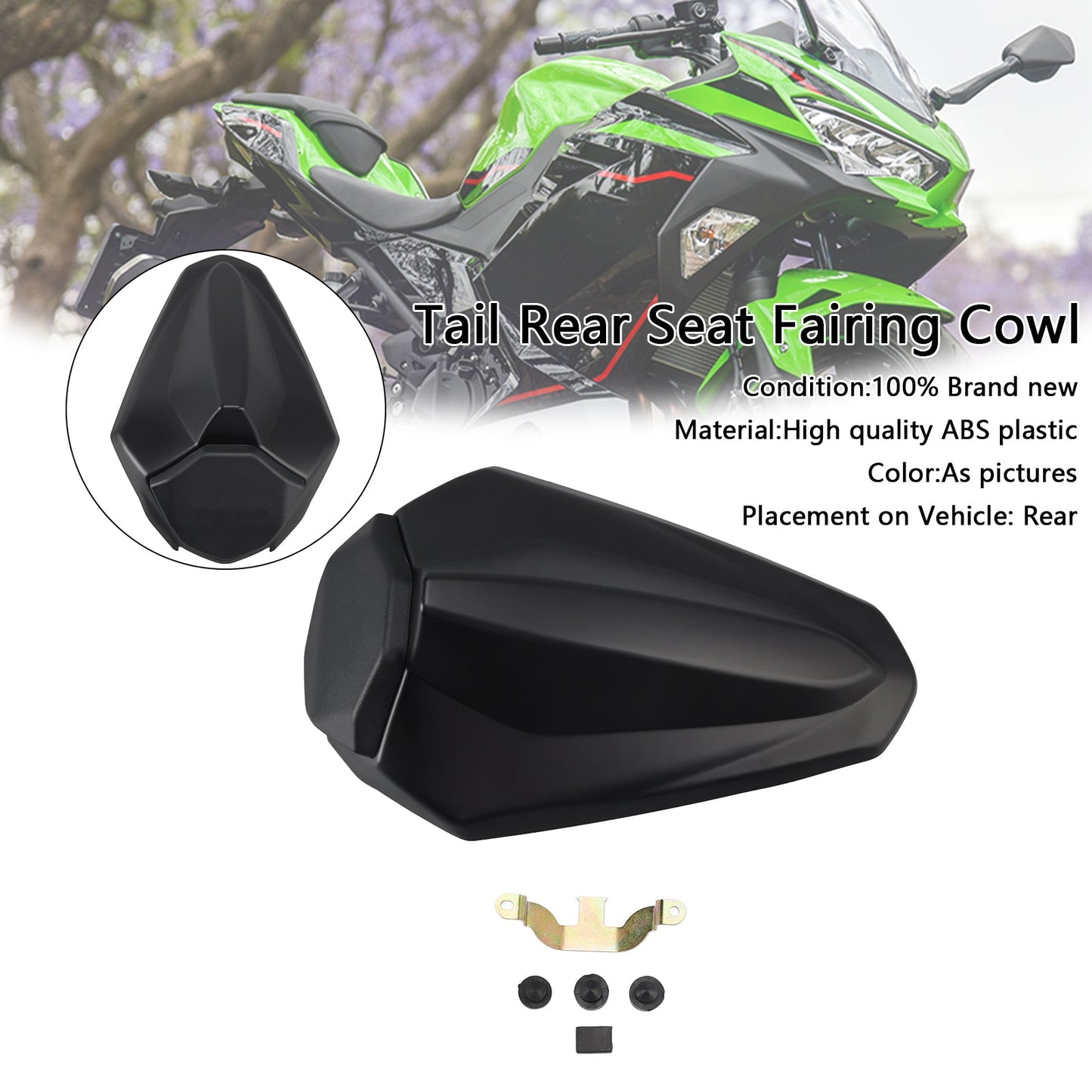 Carenatura posteriore per Kawasaki Ninja 400 EX400 Racing 2018-2024