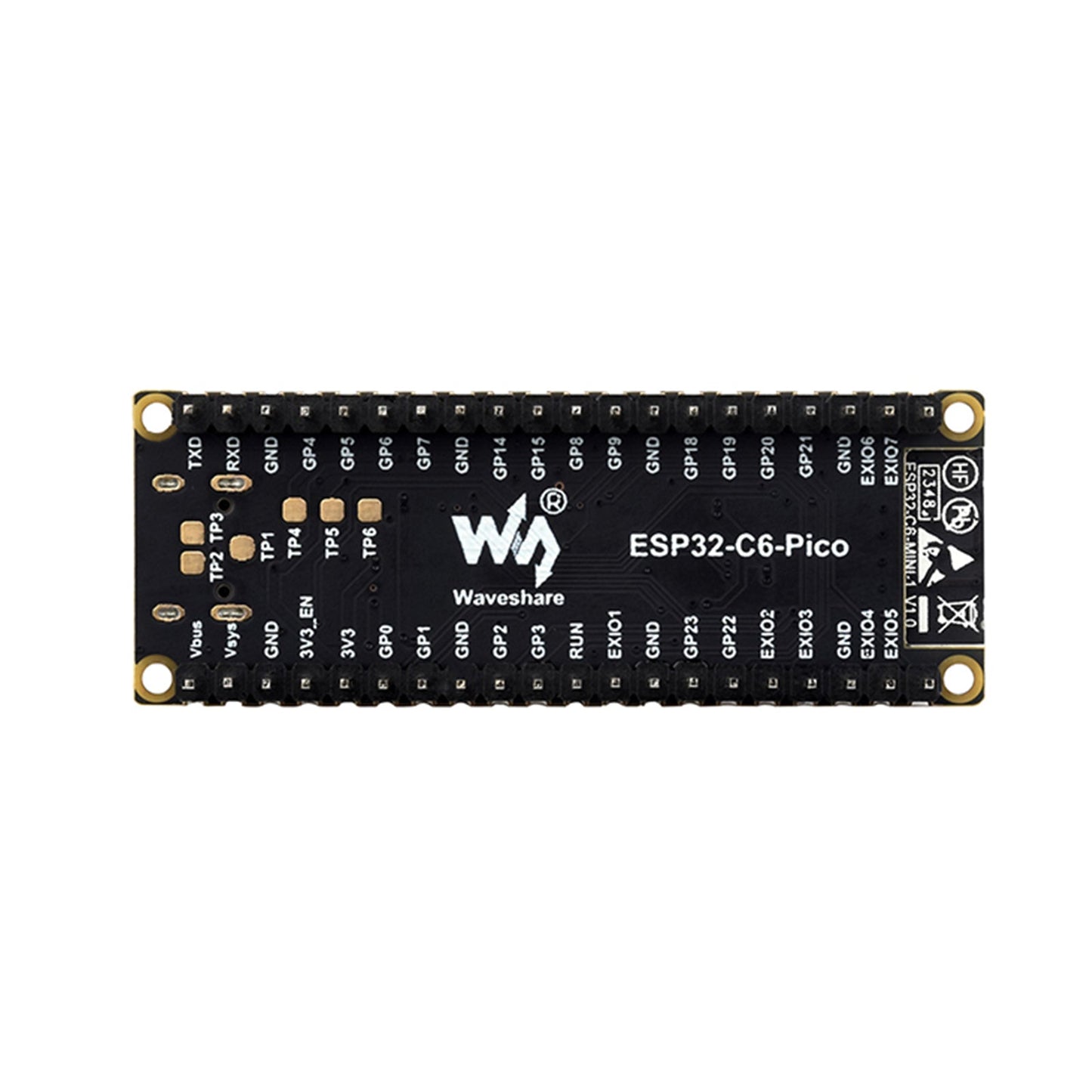 Scheda di sviluppo microcontrollore ESP32-C6 Processore single core da 160 MHz Pi Pico