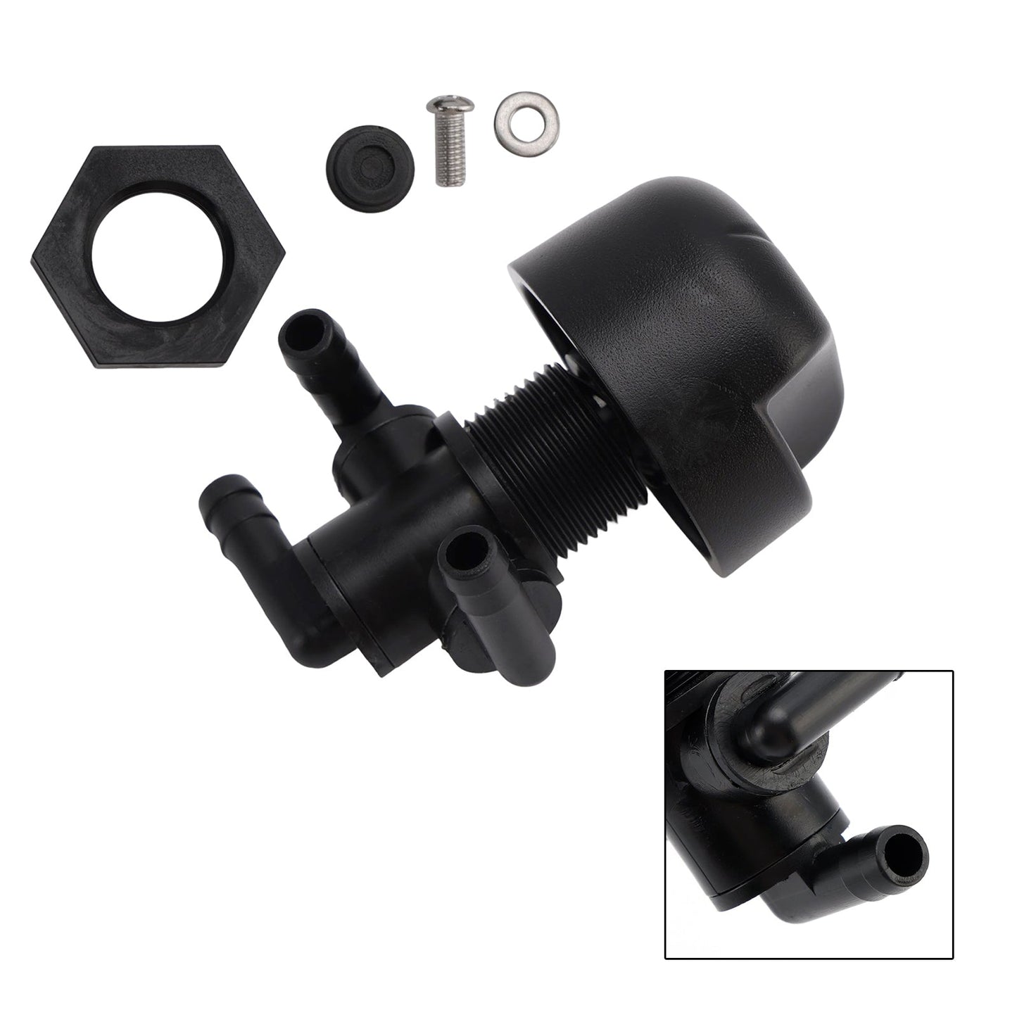 Rubinetto carburante a 3 vie 7052161 5432559 compatibile con Polaris Xplorer Trail Boss