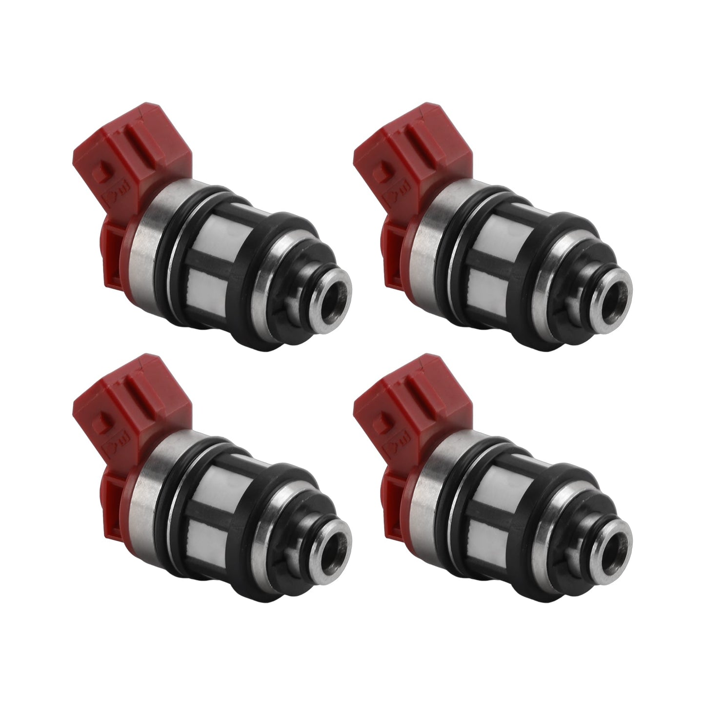 4 iniettori di carburante per Nissan D21 XE Pickup 2.4L 93-95 JS40-1 16600-72P00