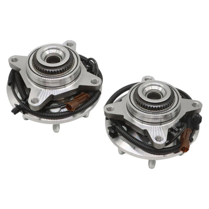 Cuscinetti e mozzi ruota anteriori (2 pezzi) per Ford F-150 6 fori con ABS e trazione integrale (2 pezzi) 2015-2017 515169