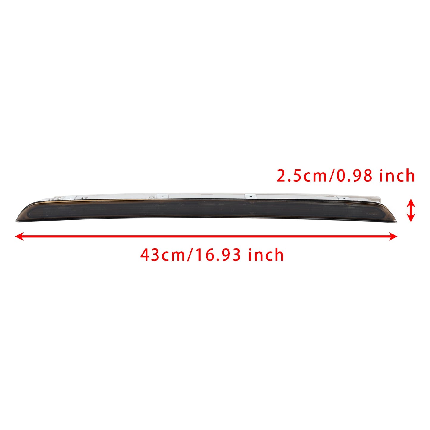 Luce freno posteriore, terza luce di stop 8K9945097 per Audi A4 RS4 B8 Avant, nera