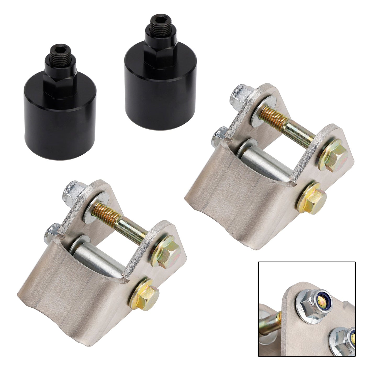 Set di sollevamento da 3 pollici per sospensioni anteriori e posteriori per Polaris Ranger 400 500 800 Crew