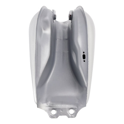 Serbatoio carburante Cafe Racer 9L / 2,4 Gal per Suzuki GN125 GN 125 250 - Argento