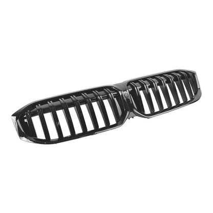 Griglia a rene anteriore nera lucida per BMW Serie 3 G20 G21 G28 320i 330i M340i 2023-2024