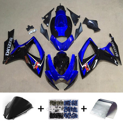Kit carenatura iniezione plastica ABS per Suzuki GSXR 600/750 2006-2007 K6