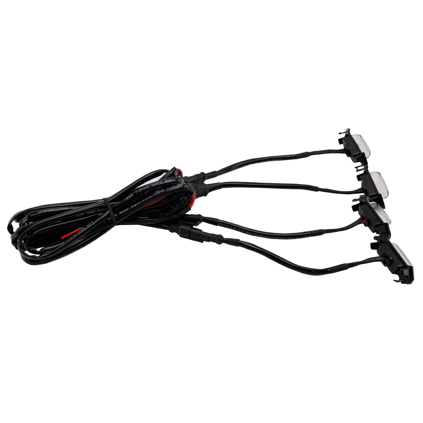 Kit luci LED per griglia anteriore Toyota Tacoma con lente trasparente color ambra 2016-2023