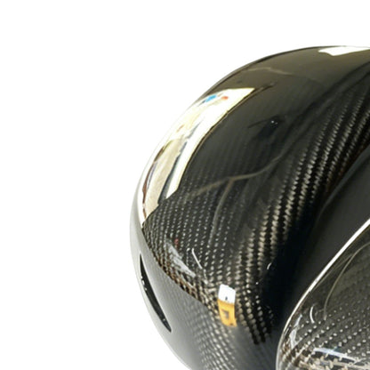 Calotte per specchietti laterali in fibra di carbonio compatibili con Mercedes Benz G450 G500 G580 W465 (modelli dal 2025 in poi).