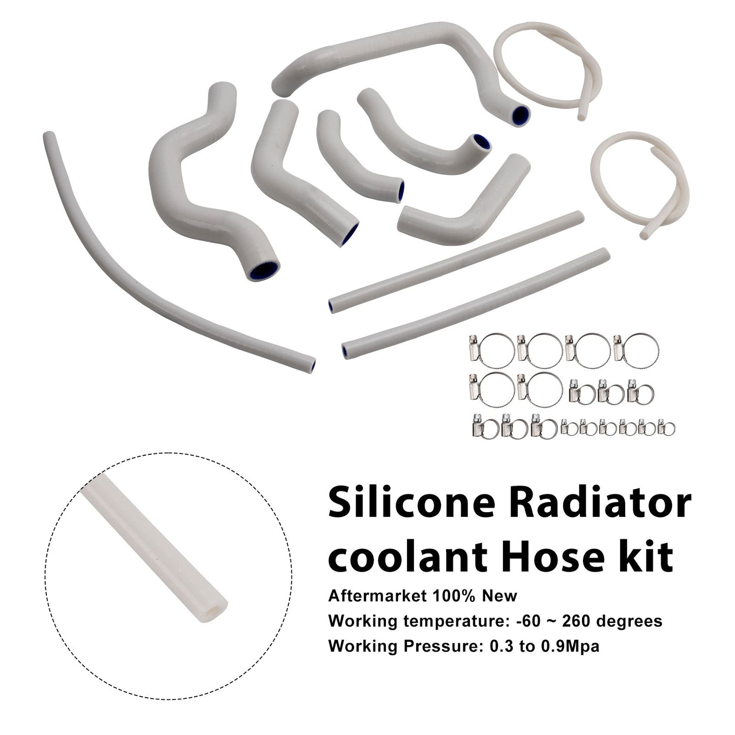 Tubo flessibile del liquido di raffreddamento del radiatore in silicone Ducati Monster 937 2021-2025
