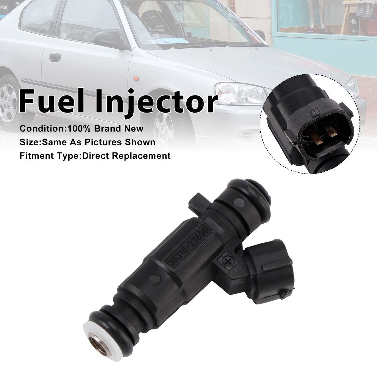 1 iniettore di carburante per Hyundai Accent 2000-2005 Getz 2003-2005 35310-22600