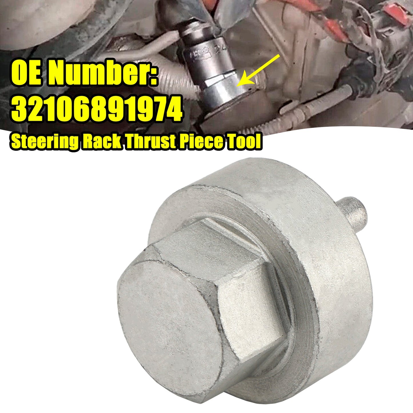 Attrezzo per pezzo di spinta della cremagliera dello sterzo 32106891974 per BMW Serie 1 2 3 4 X1 X3 X4