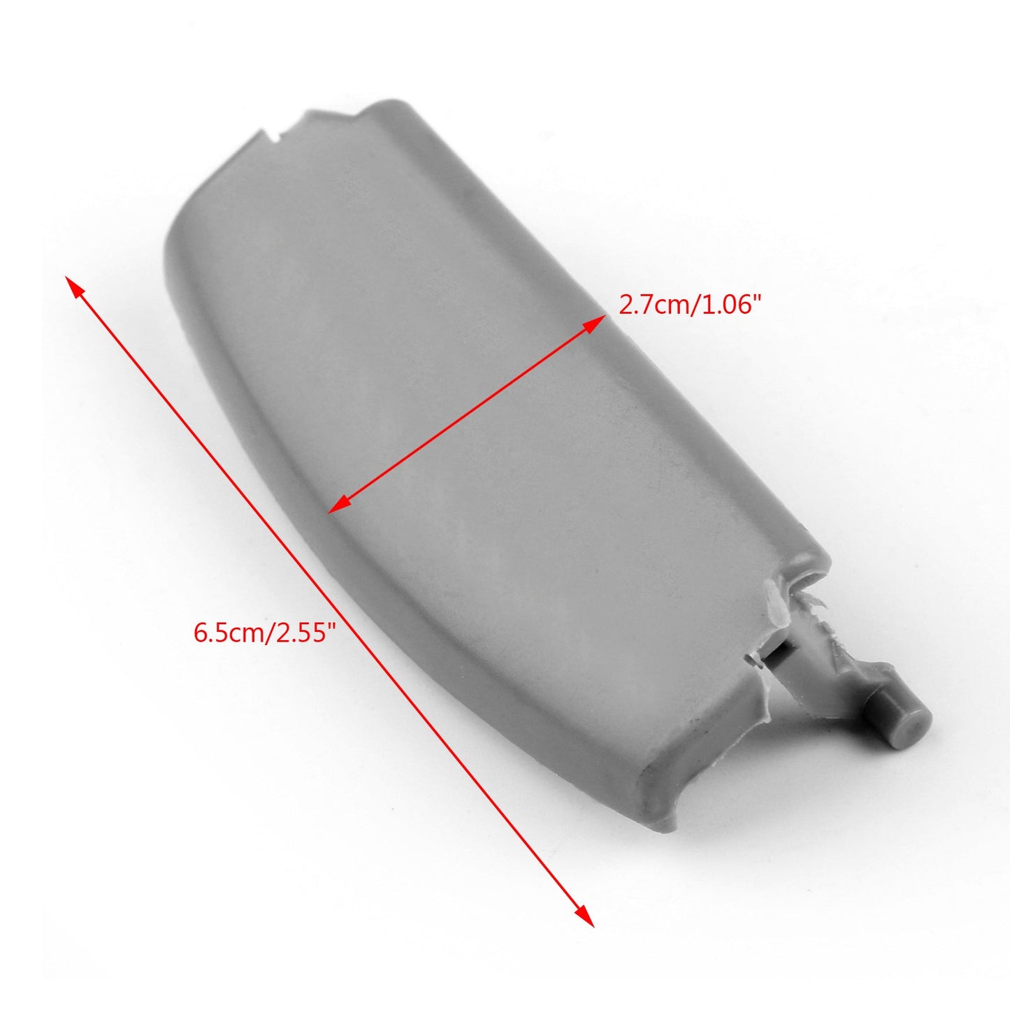 Chiusura del coperchio del bracciolo centrale della console grigia per Audi A4 B6 B7 2001-2008 8E0864245E