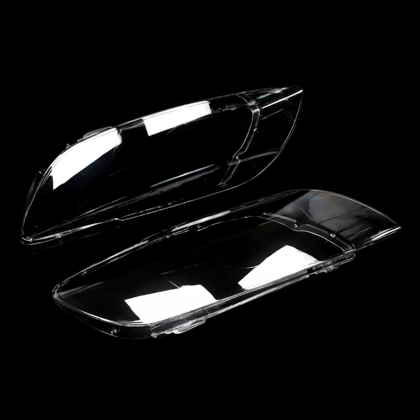 Copertura trasparente in vetro per fari anteriori (2 pezzi) per Audi Q7 2006-2015