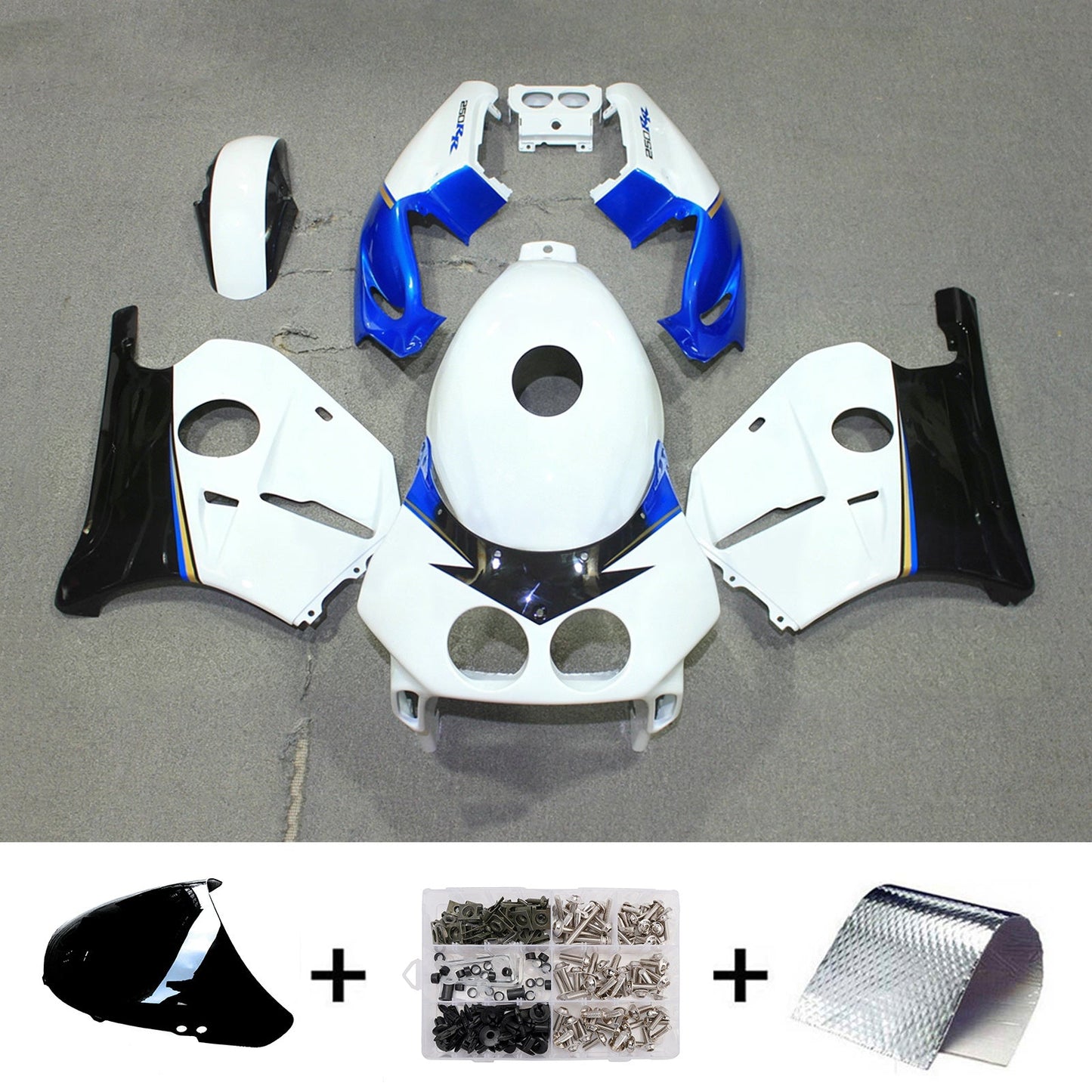 Kit di carene in plastica ABS stampate a iniezione per Honda CBR250RR MC22 1990-1998