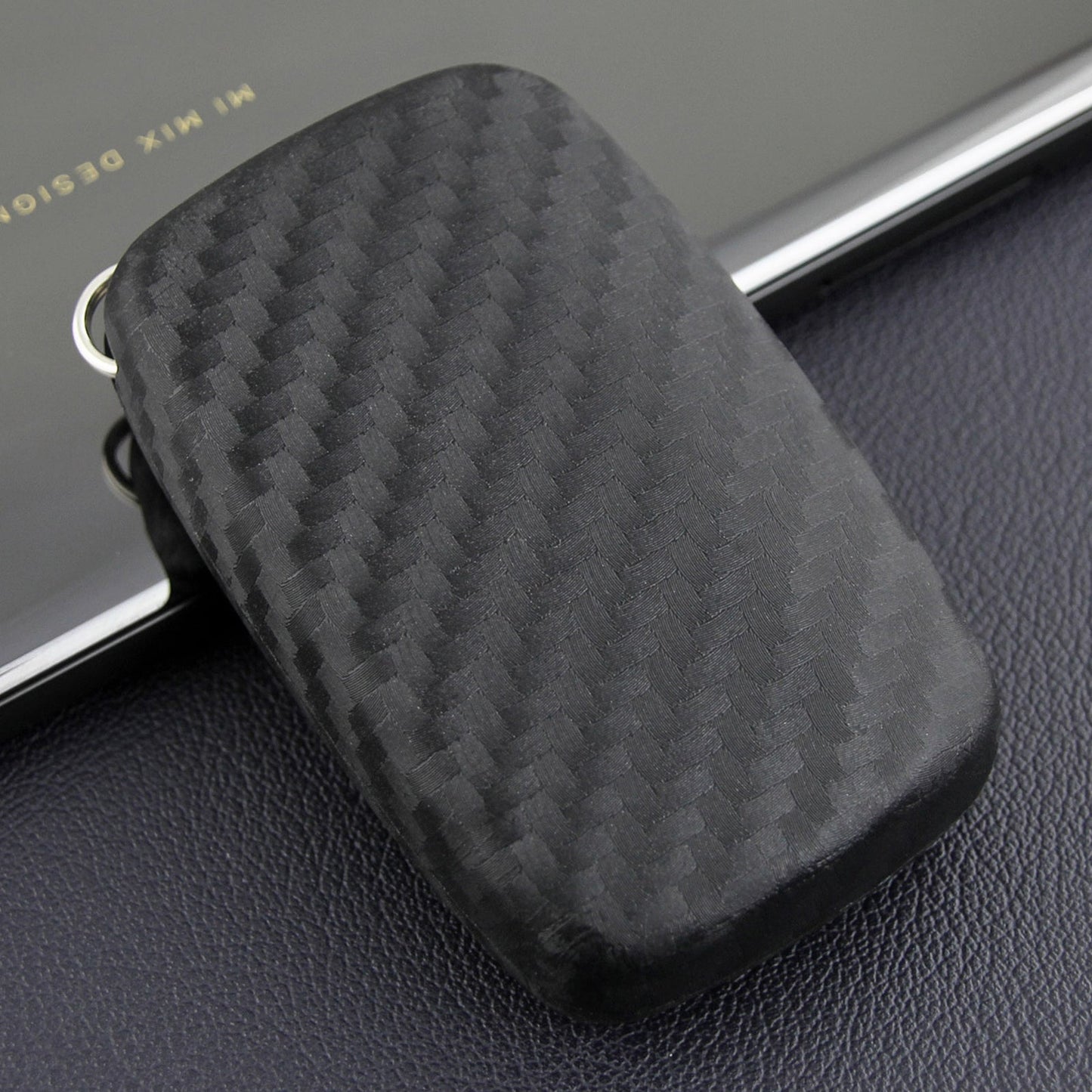 Custodia in similpelle e silicone per chiave auto con fibbia per Range Rover